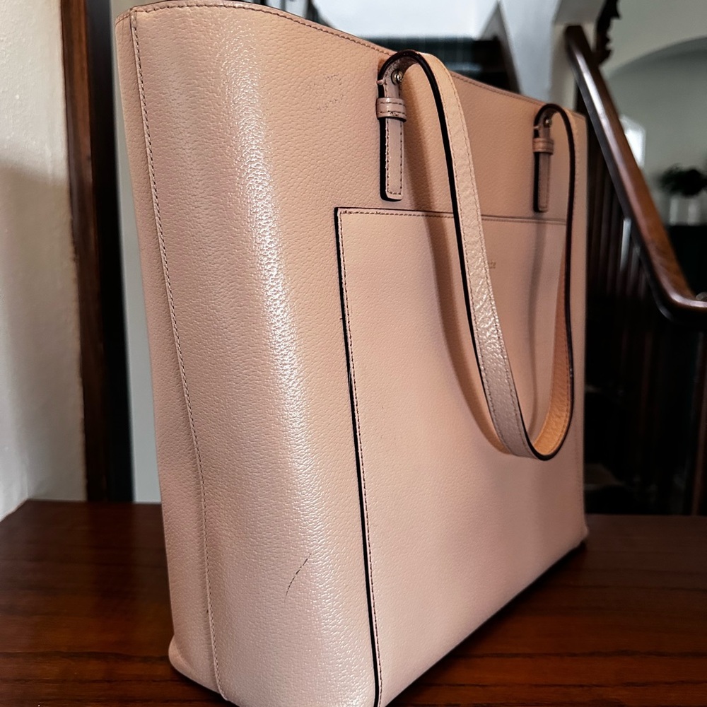Kate Spade blush pink tote bag